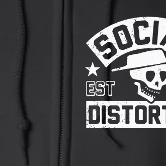 Social Distortion 1979 Full Zip Hoodie