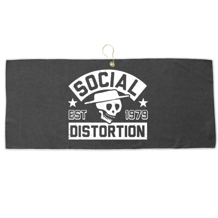 Social Distortion 1979 Large Microfiber Waffle Golf Towel