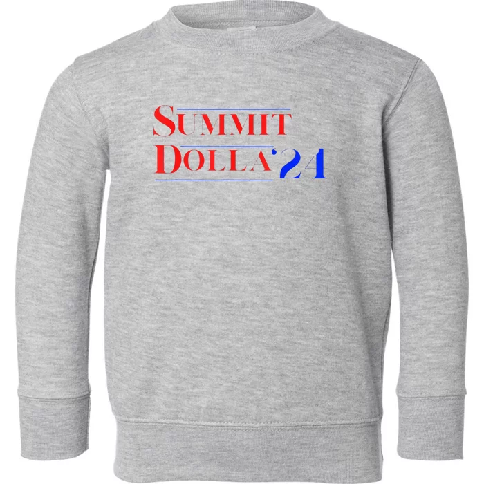 Summit Dolla ’24 John Summit Toddler Sweatshirt