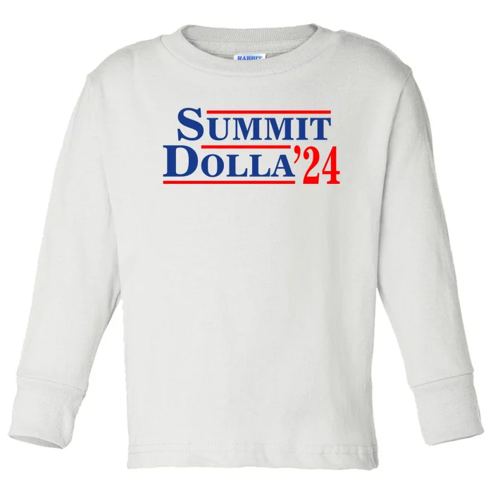 Summit Dolla 24 Summit Dolla ’24 John Summit Toddler Long Sleeve Shirt