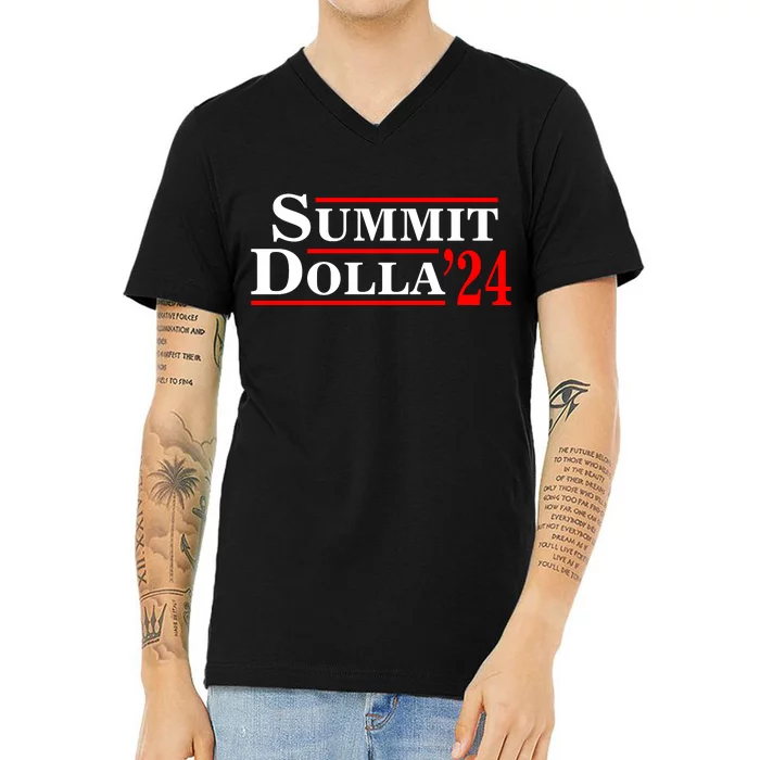 Summit Dolla ’24 John Summit V-Neck T-Shirt