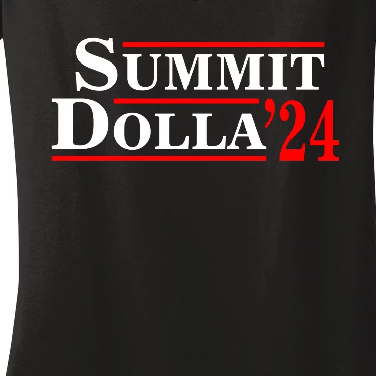 Summit Dolla ’24 John Summit Women's V-Neck T-Shirt