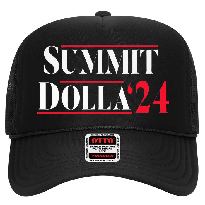 Summit Dolla ’24 John Summit Summit Dolla 24 High Crown Mesh Trucker Hat