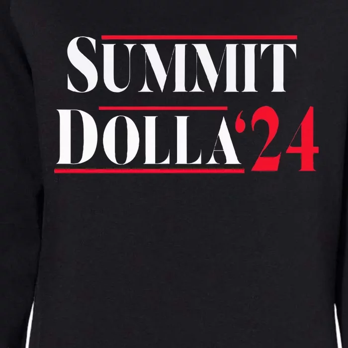 Summit Dolla ’24 John Summit Summit Dolla 24 Womens California Wash Sweatshirt