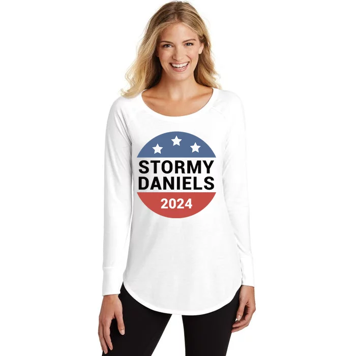 Stormy Daniels 2024 Classic . Women's Perfect Tri Tunic Long Sleeve Shirt