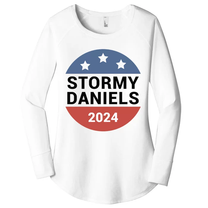 Stormy Daniels 2024 Classic . Women's Perfect Tri Tunic Long Sleeve Shirt