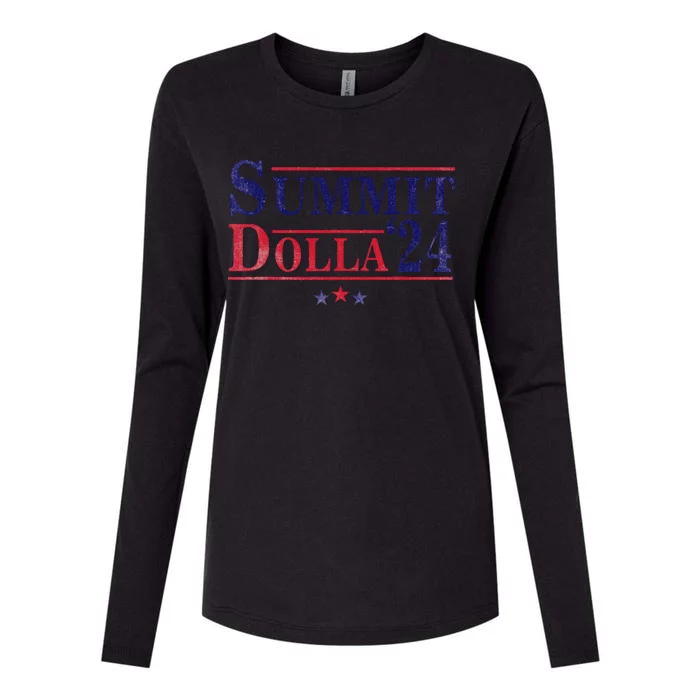 Summit Dolla ’24 John Summit Summit Dolla 24 Womens Cotton Relaxed Long Sleeve T-Shirt