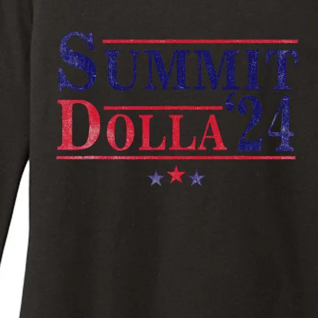 Summit Dolla ’24 John Summit Summit Dolla 24 Womens CVC Long Sleeve Shirt