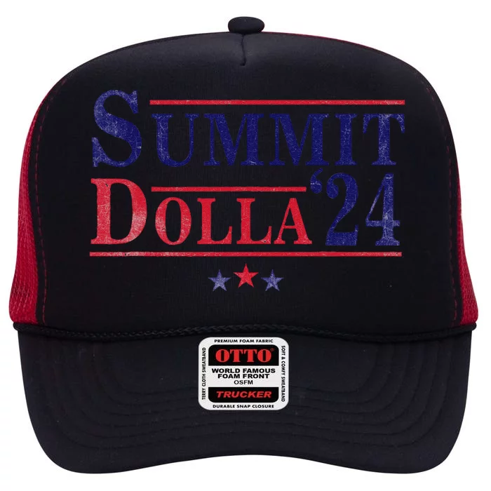 Summit Dolla ’24 John Summit Summit Dolla 24 High Crown Mesh Trucker Hat