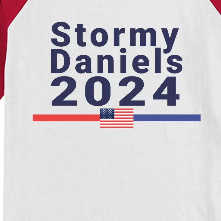 Stormy Daniels 2024 Kids Colorblock Raglan Jersey