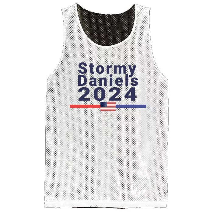 Stormy Daniels 2024 Mesh Reversible Basketball Jersey Tank