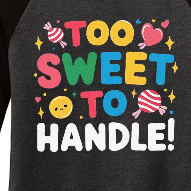 Sweetest Day 2024 Events Holiday Happy Sweetest Day Treats Women's Tri-Blend 3/4-Sleeve Raglan Shirt