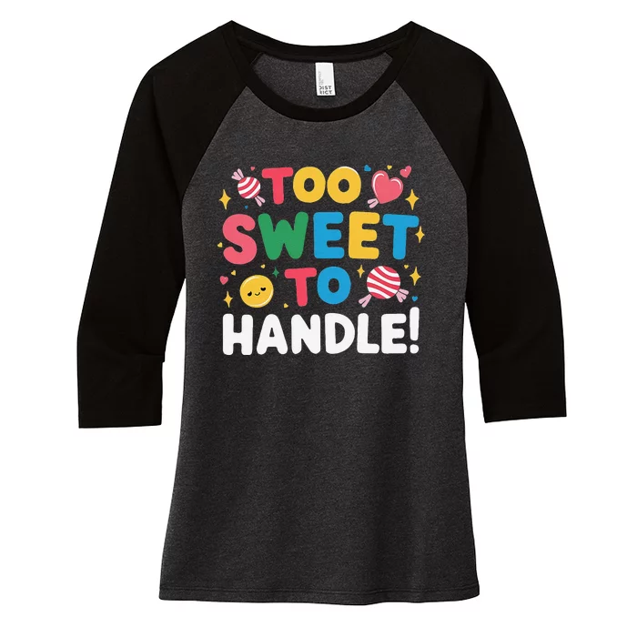 Sweetest Day 2024 Events Holiday Happy Sweetest Day Treats Women's Tri-Blend 3/4-Sleeve Raglan Shirt