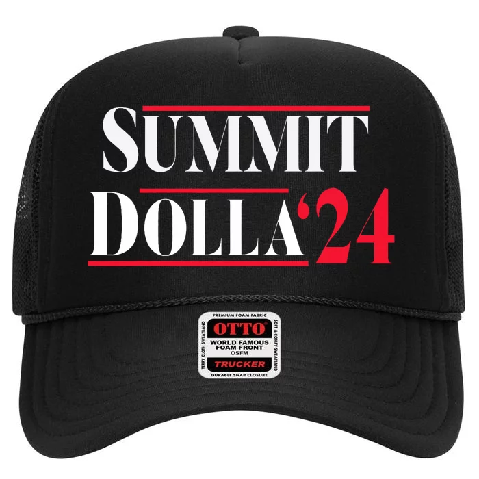 Summit Dolla ’24 John Summit Summit Dolla 24 High Crown Mesh Trucker Hat