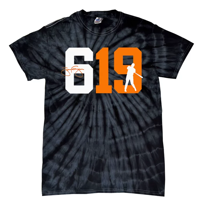 San Diego 619 Vintage 90S Baseball Tie-Dye T-Shirt