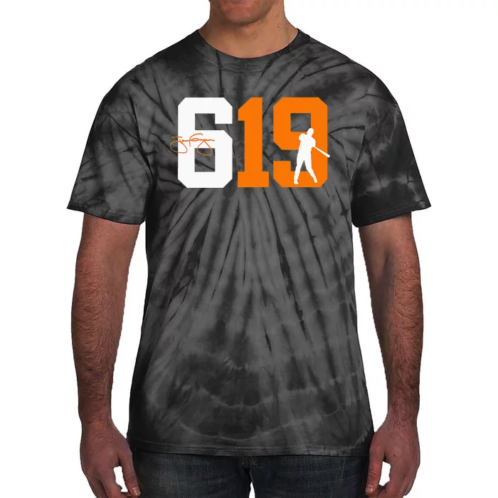 San Diego 619 Vintage 90s Baseball Style Tie-Dye T-Shirt