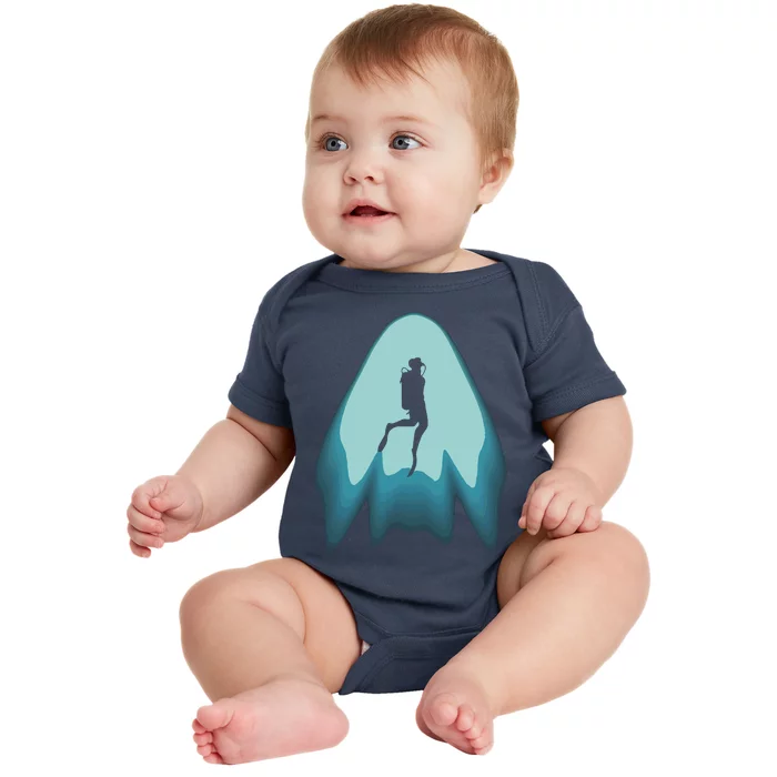 Scuba Diving Apparel Scuba Diving Baby Bodysuit