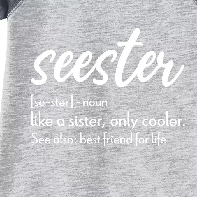 Seester Definition Apparel Seester Infant Baby Jersey Bodysuit