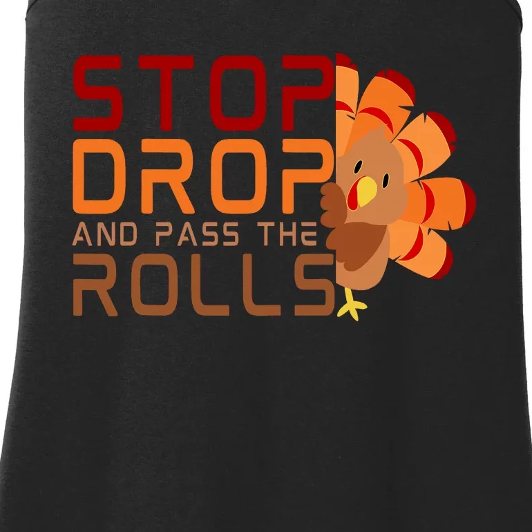 Stop Drop And Pass The Rolls Ladies Essential Tank