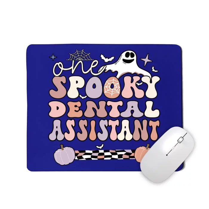 Spooky Dental Assistant Halloween Dental Assisting Gift Mousepad