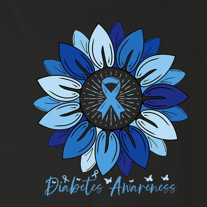 Sunflower Diabetes Awareness Month Toddler Long Sleeve Shirt