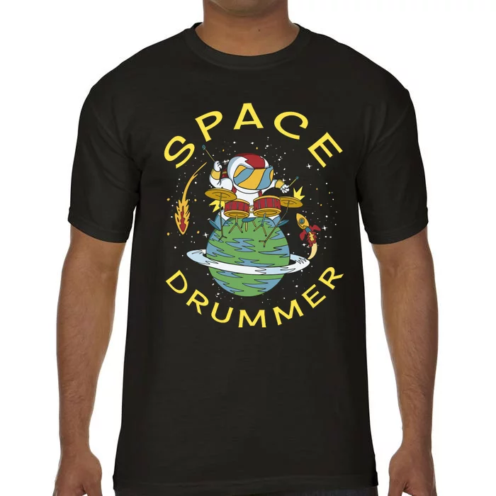 Space Drummer Astronaut Comfort Colors T-Shirt