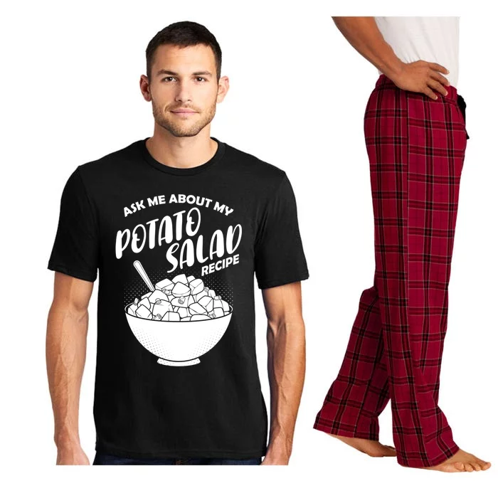 Side Dish Ask Me About My Potato Salad Recipe Gift Pajama Set