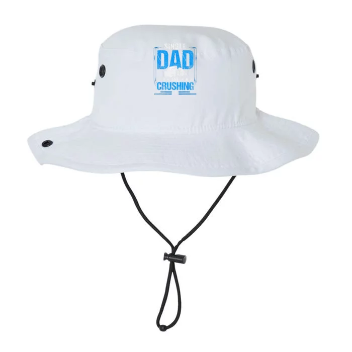 Single Dad And Crushing It Parent Lone Fathers Day Father Legacy Cool Fit Booney Bucket Hat