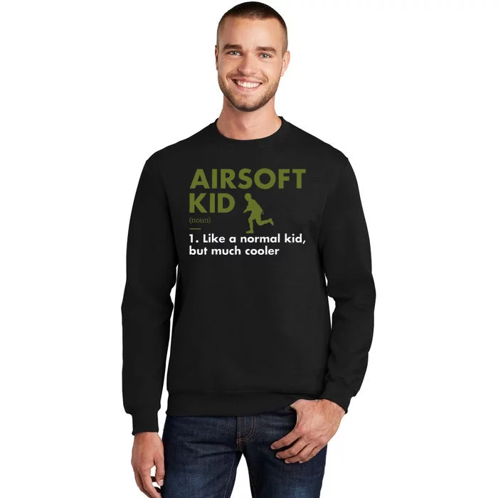 Sport Definition Airsoft Tall Sweatshirt