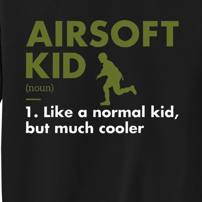 Sport Definition Airsoft Tall Sweatshirt