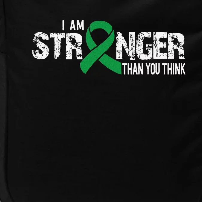 Stronger Depression Awareness Supporter Ribbon Impact Tech Backpack