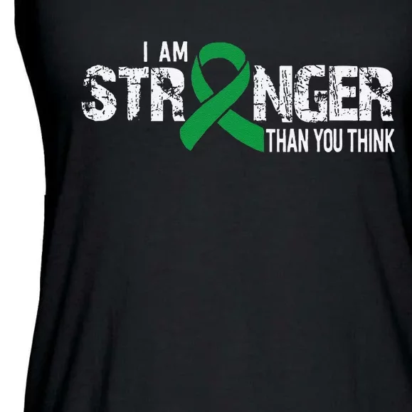 Stronger Depression Awareness Supporter Ribbon Ladies Essential Flowy Tank