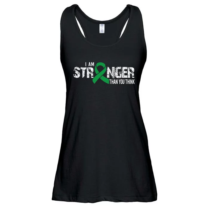 Stronger Depression Awareness Supporter Ribbon Ladies Essential Flowy Tank