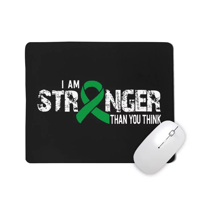 Stronger Depression Awareness Supporter Ribbon Mousepad