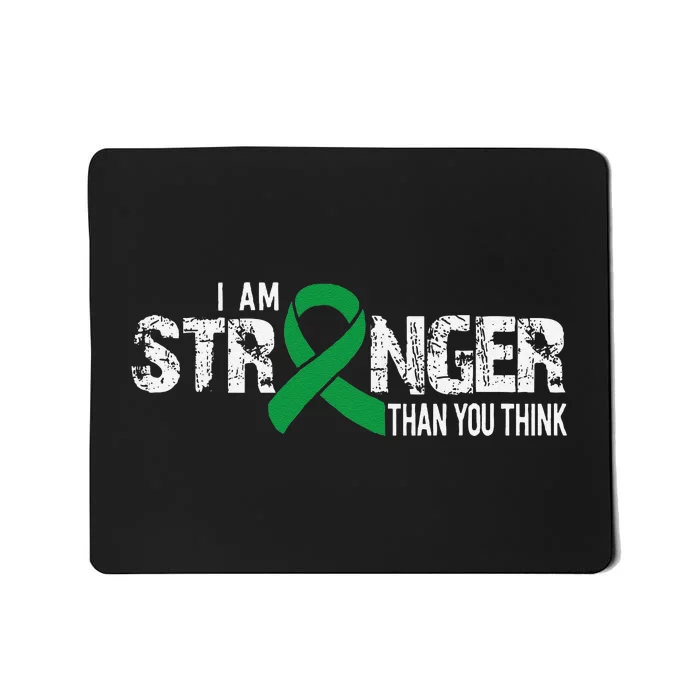 Stronger Depression Awareness Supporter Ribbon Mousepad