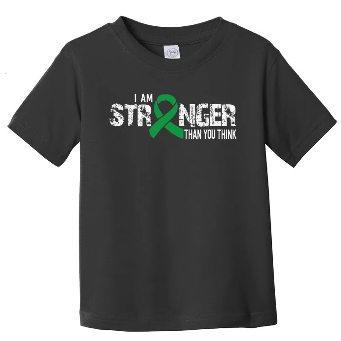 Stronger Depression Awareness Supporter Ribbon Toddler T-Shirt