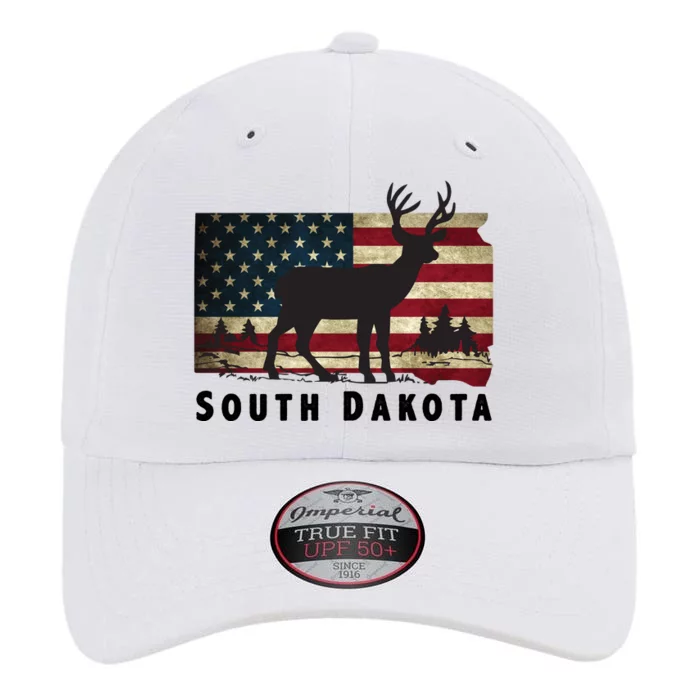 South Dakota American Flag Patriotic Deer Hunter Archer Patriot The Original Performance Cap