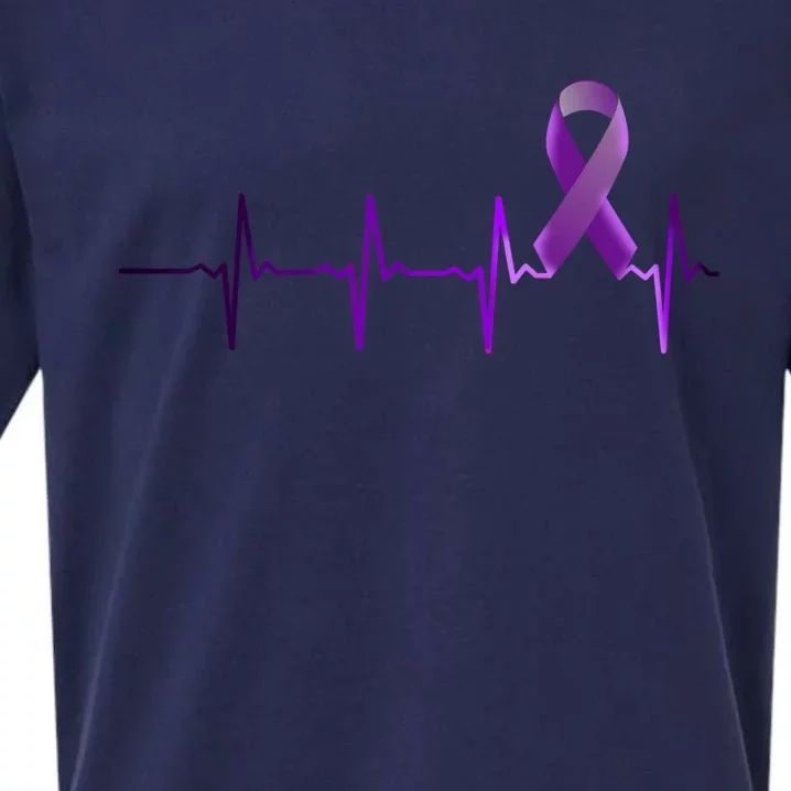 Stop Domestic Abuse Domestic Violence Awareness Gift Sueded Cloud Jersey T-Shirt