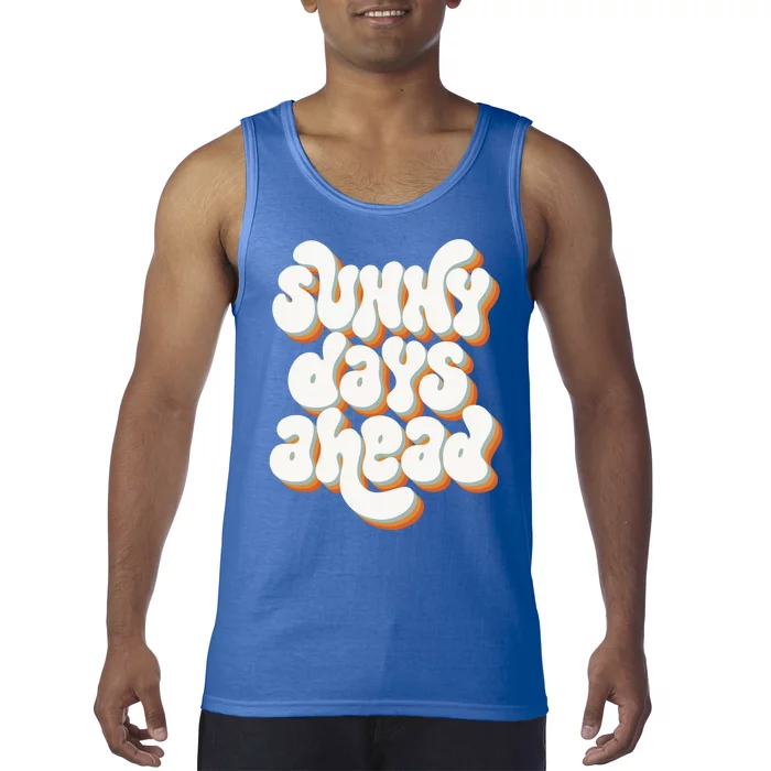 Sunny Days Ahead Retro Summer Tank Top