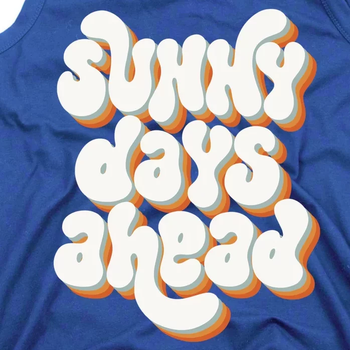 Sunny Days Ahead Retro Summer Tank Top