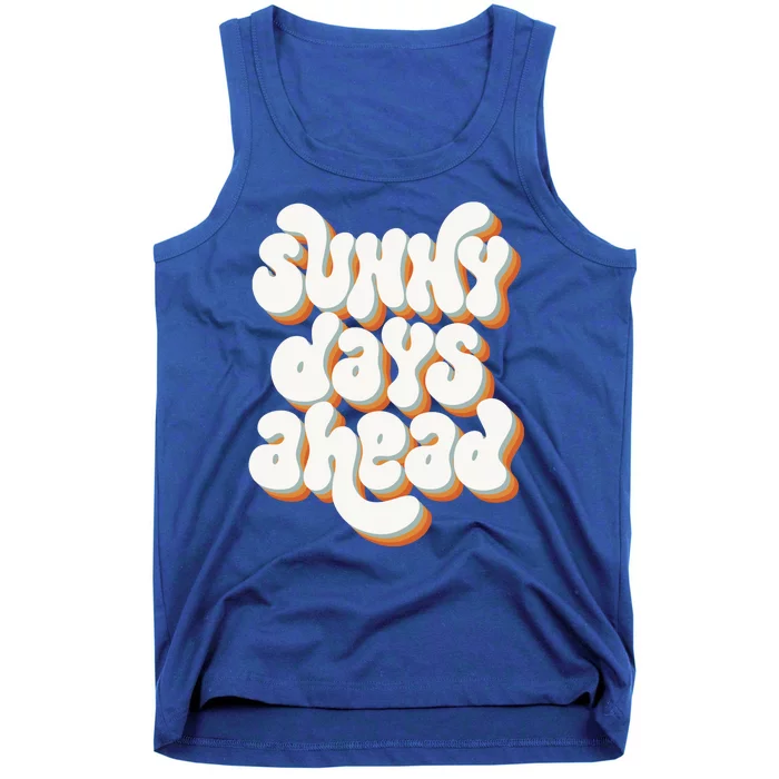 Sunny Days Ahead Retro Summer Tank Top