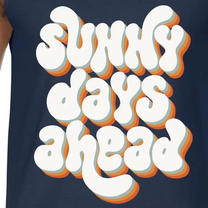 Sunny Days Ahead Retro Summer Comfort Colors® Tank Top