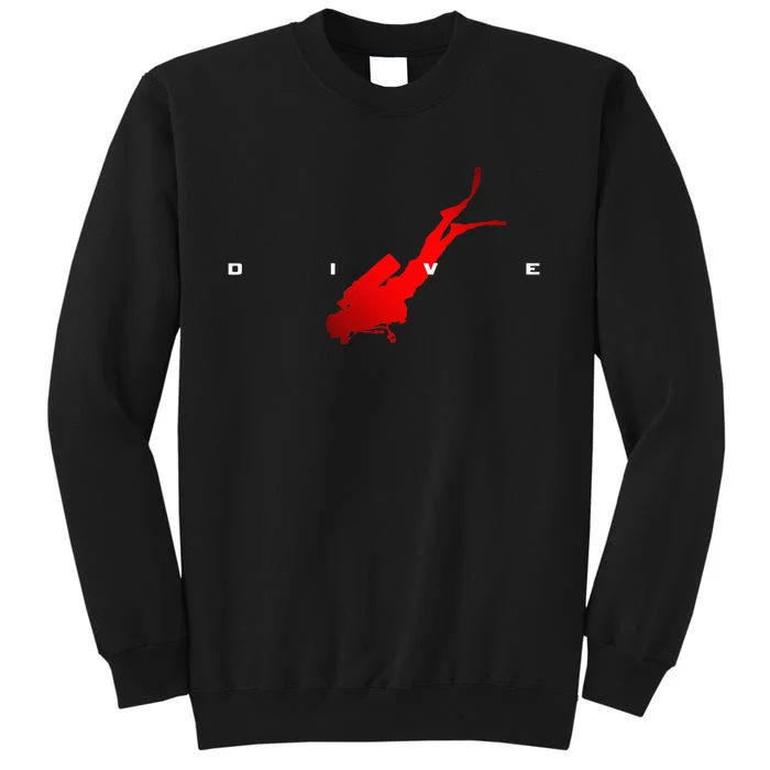 Scuba Diving Apparel Scuba Diving Tall Sweatshirt