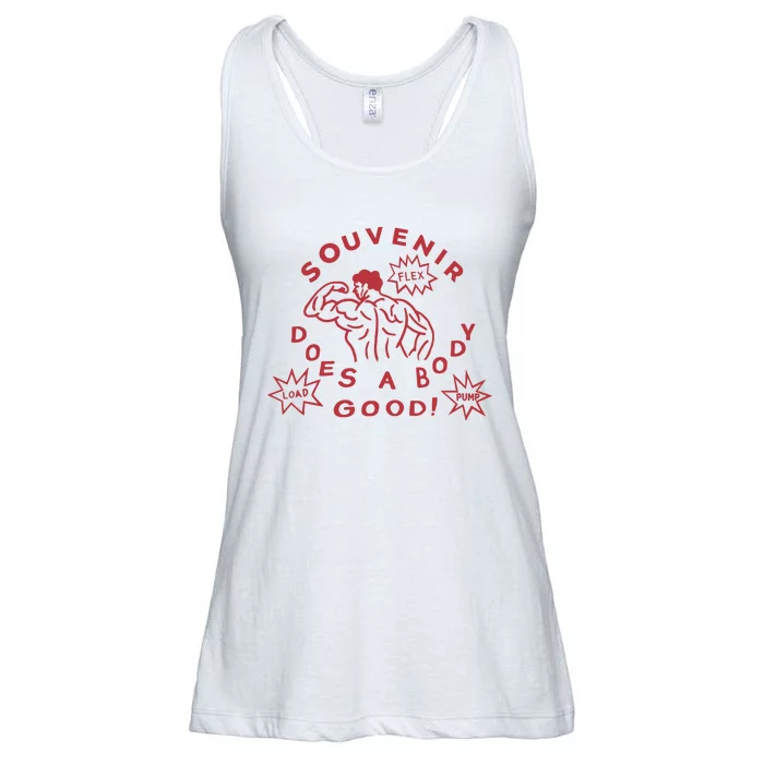 Souvenir Does A Body Good Ladies Essential Flowy Tank