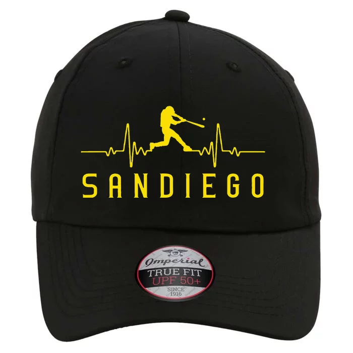 San Diego Baseball Heartbeat Sd The Original Performance Cap