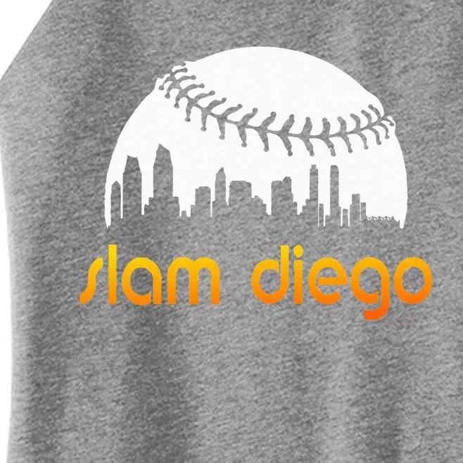 Slam Diego Baseball Fan Women’s Perfect Tri Rocker Tank