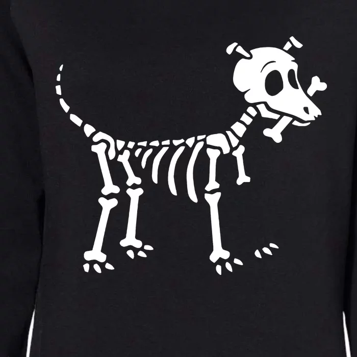 Skeleton Dog & Bone Womens California Wash Sweatshirt