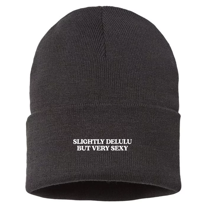 Slightly Delulu But Every Sexy Sustainable Knit Beanie