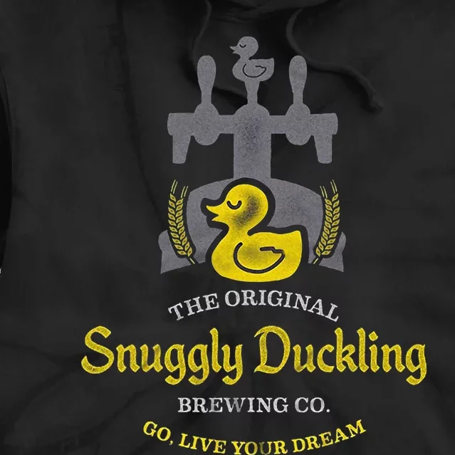 Snuggly Duckling Brewing Company Tie Dye Hoodie