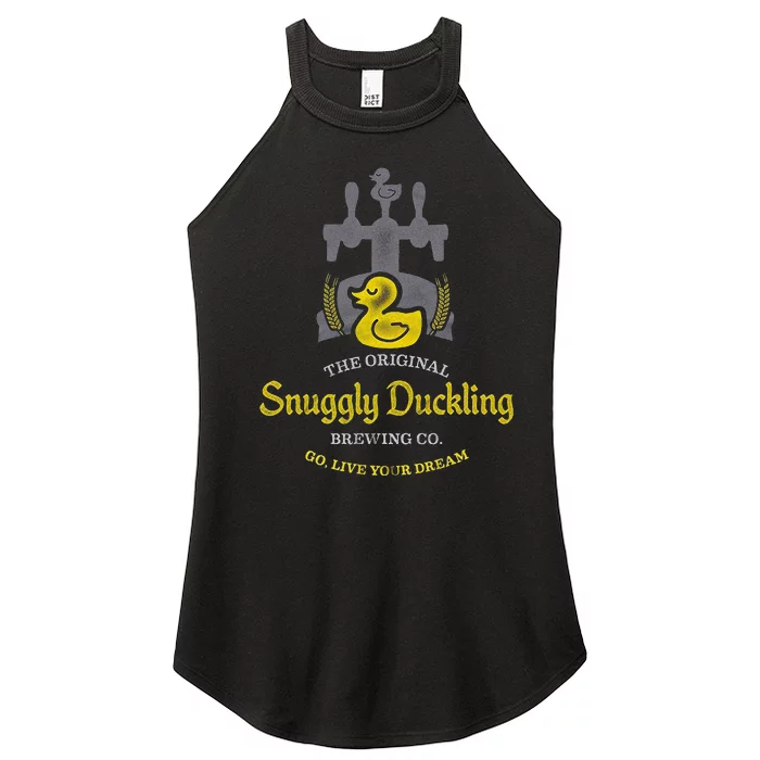 Snuggly Duckling Brewing Company Women’s Perfect Tri Rocker Tank